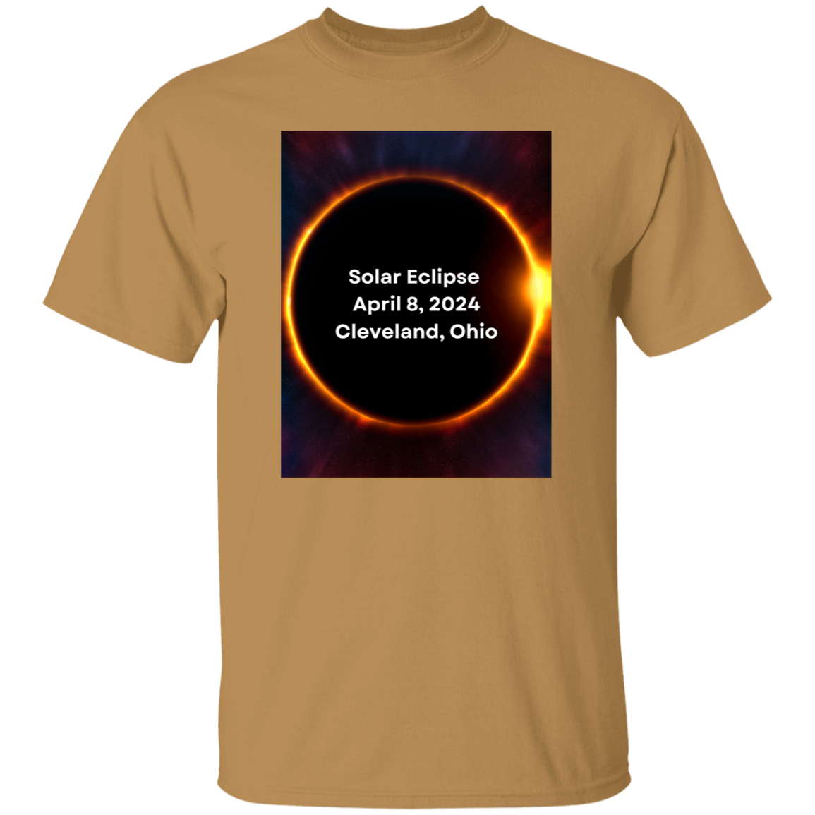 T-Shirt Solar Eclipse April 8 2024 Cleveland, Ohio