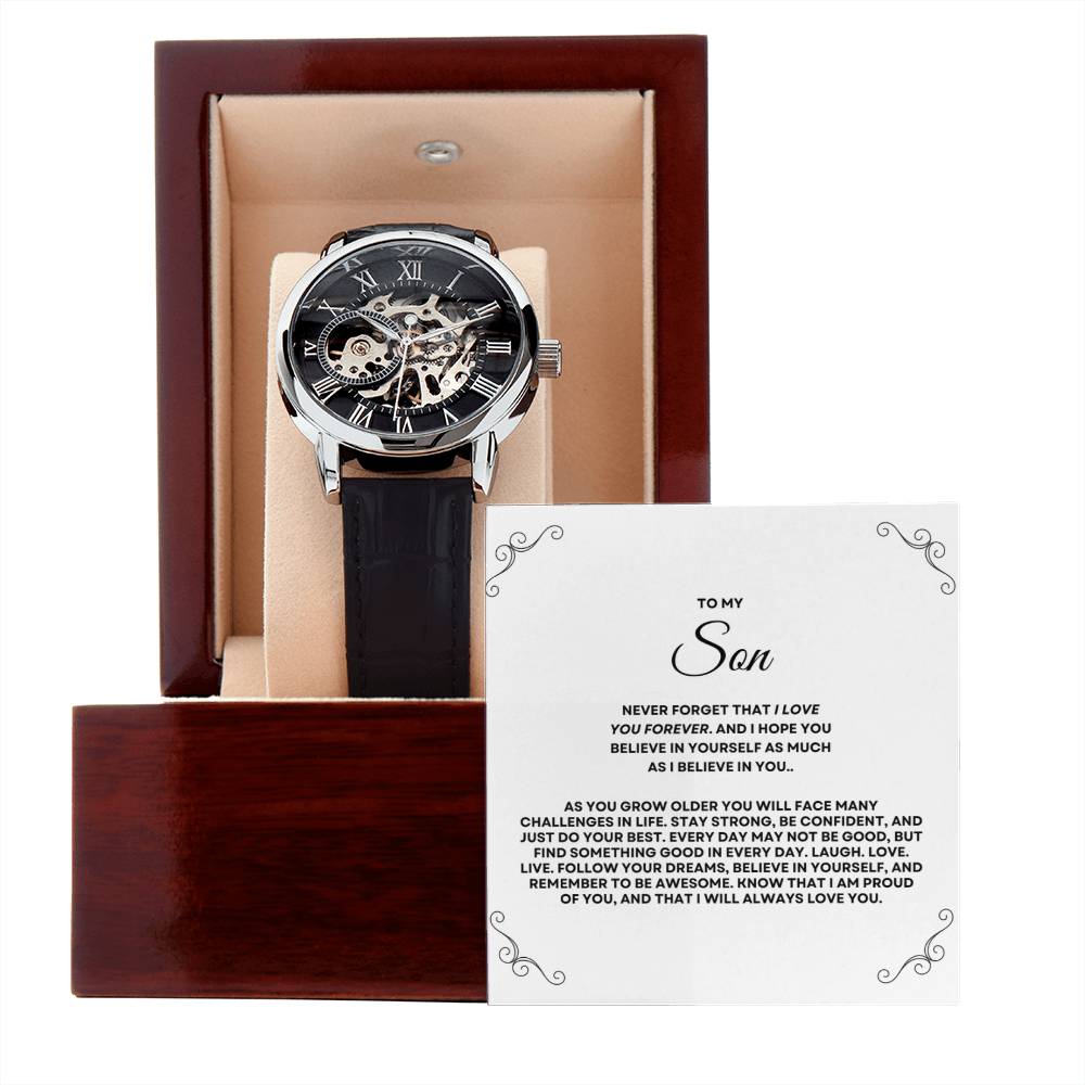 To My Son - Watch (Openwork)