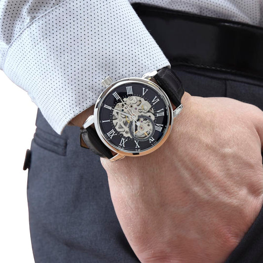 Amazing Husband - Men's Watch (Openwork)