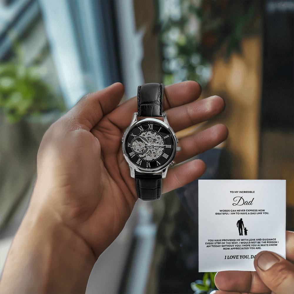 To My Incredible Dad - Watch (Openwork)