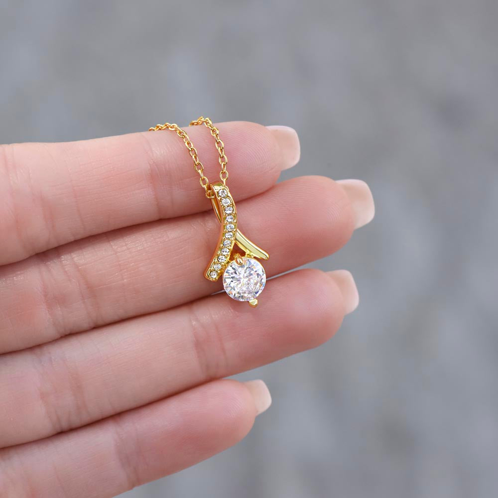 To My Daughter - Alluring Beauty Necklace