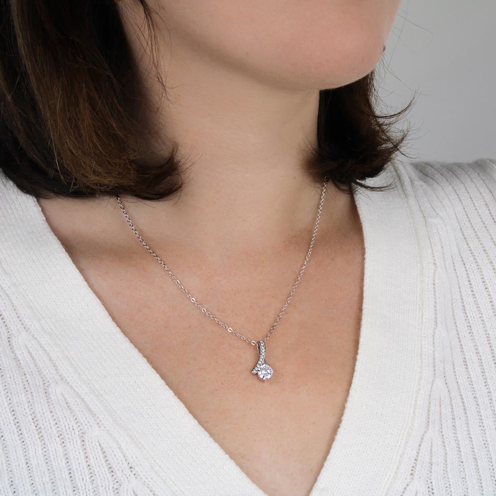 To My Amazing & Beautiful Mom - Alluring Beauty Necklace