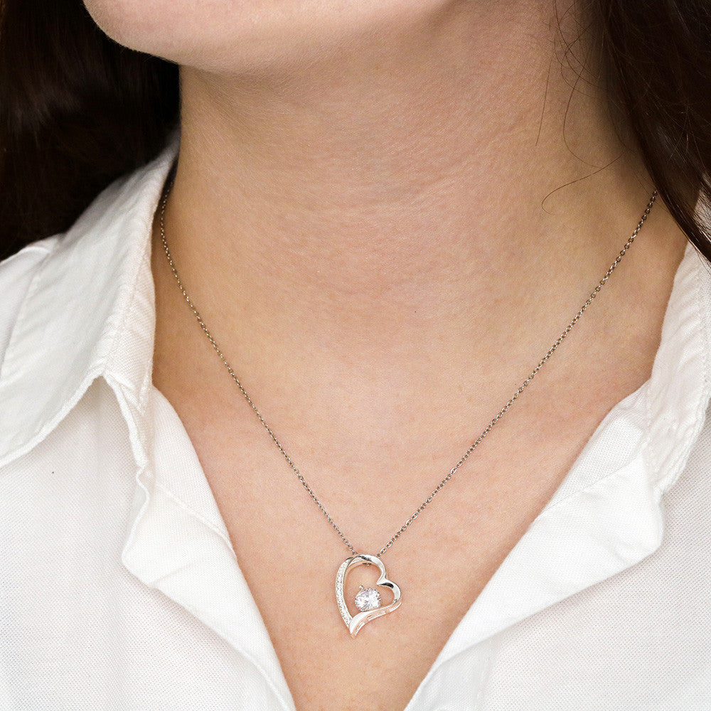 Beautiful Forever Love Heart Necklace