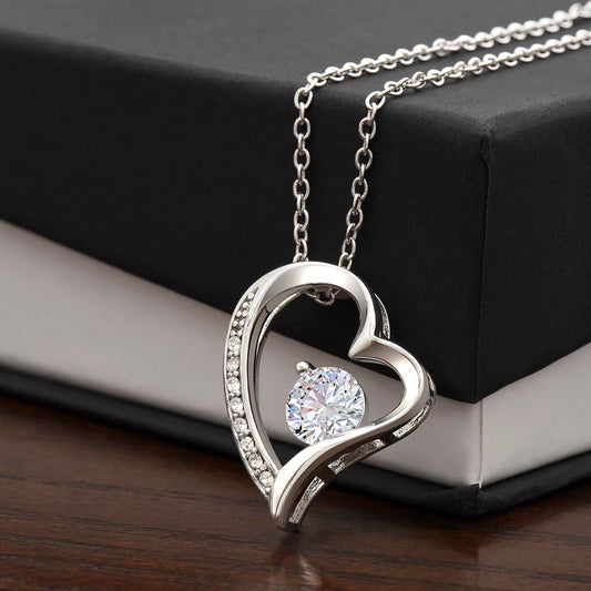 Beautiful Forever Love Heart Necklace