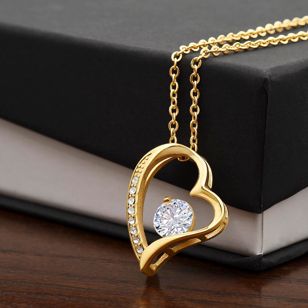Beautiful Forever Love Heart Necklace