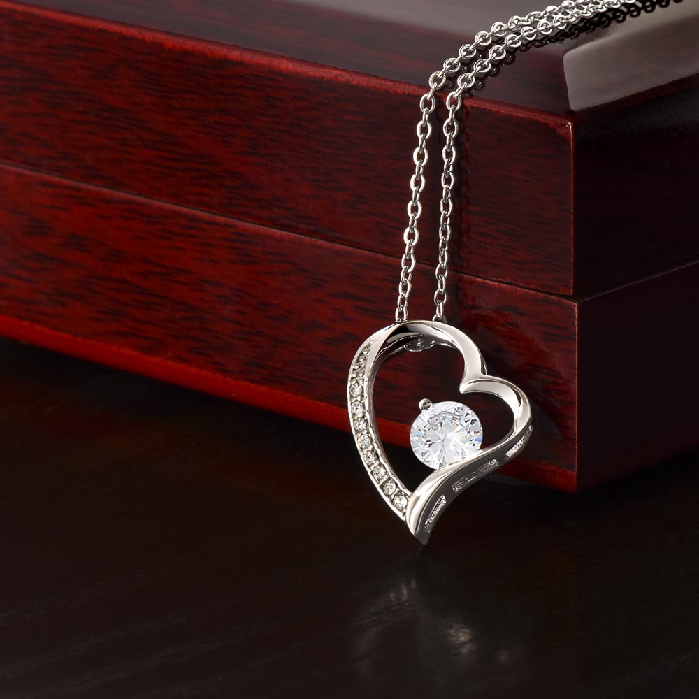 Beautiful Forever Love Heart Necklace
