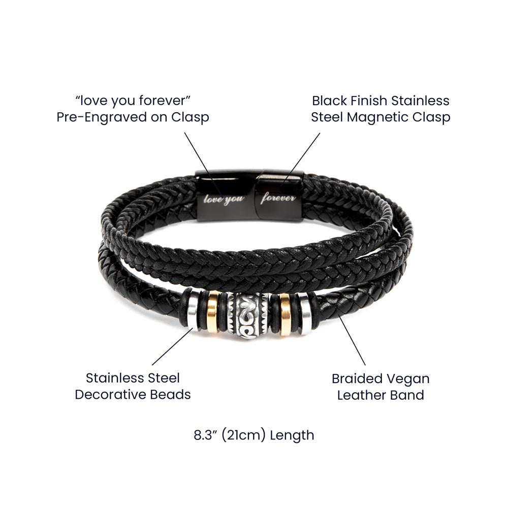 Awesome Brother - Love You Forever Bracelet