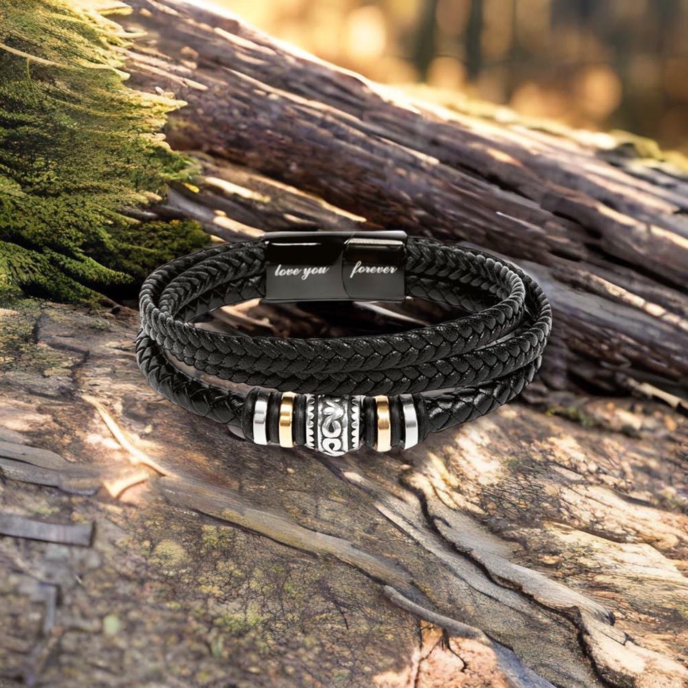 To My Incredible Dad - Love You Forever Bracelet