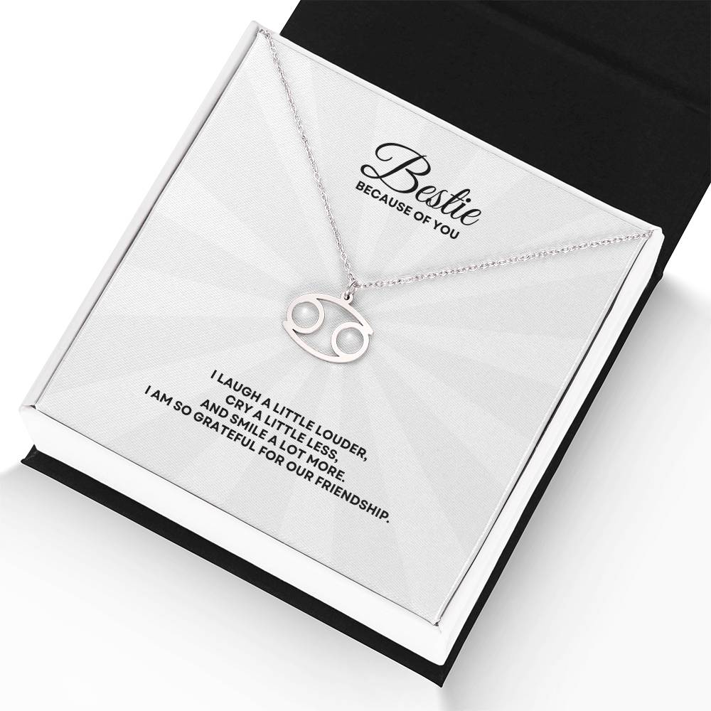 Bestie - Zodiac Symbol Necklace