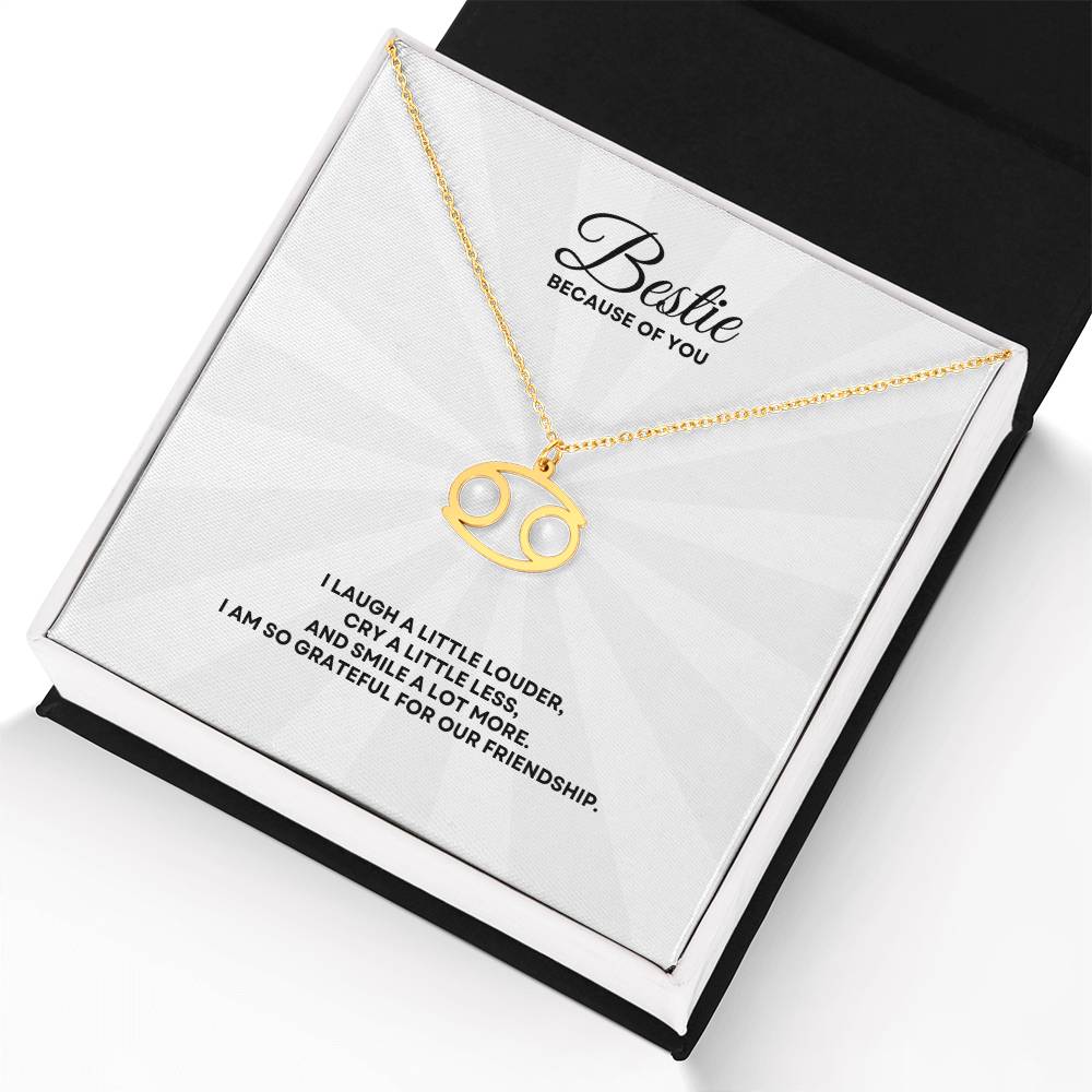 Bestie - Zodiac Symbol Necklace
