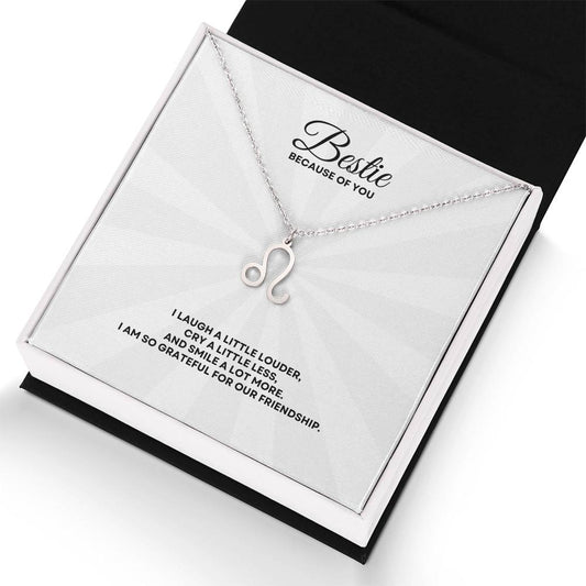 Bestie - Zodiac Symbol Necklace