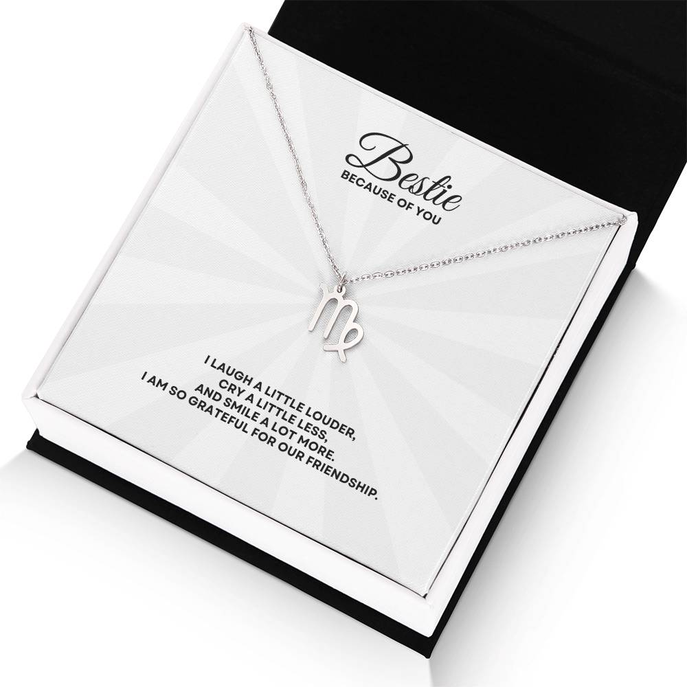Bestie - Zodiac Symbol Necklace