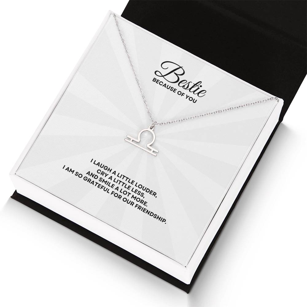 Bestie - Zodiac Symbol Necklace