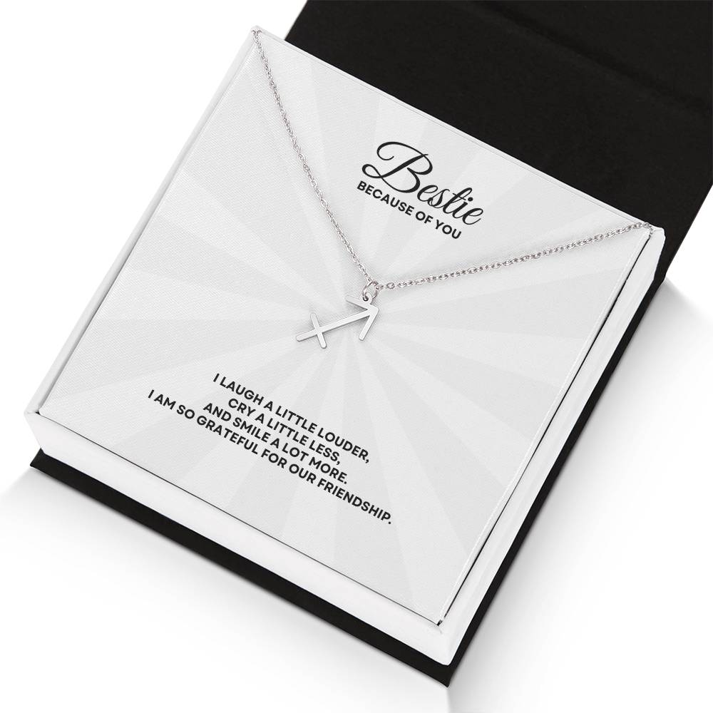 Bestie - Zodiac Symbol Necklace