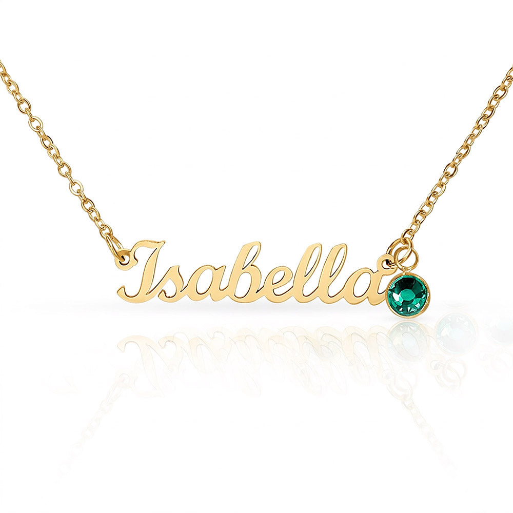 *NEW* Custom Name Necklace & Birthstone