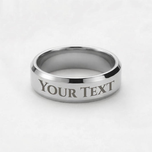 *NEW* Engraved Men's Ring