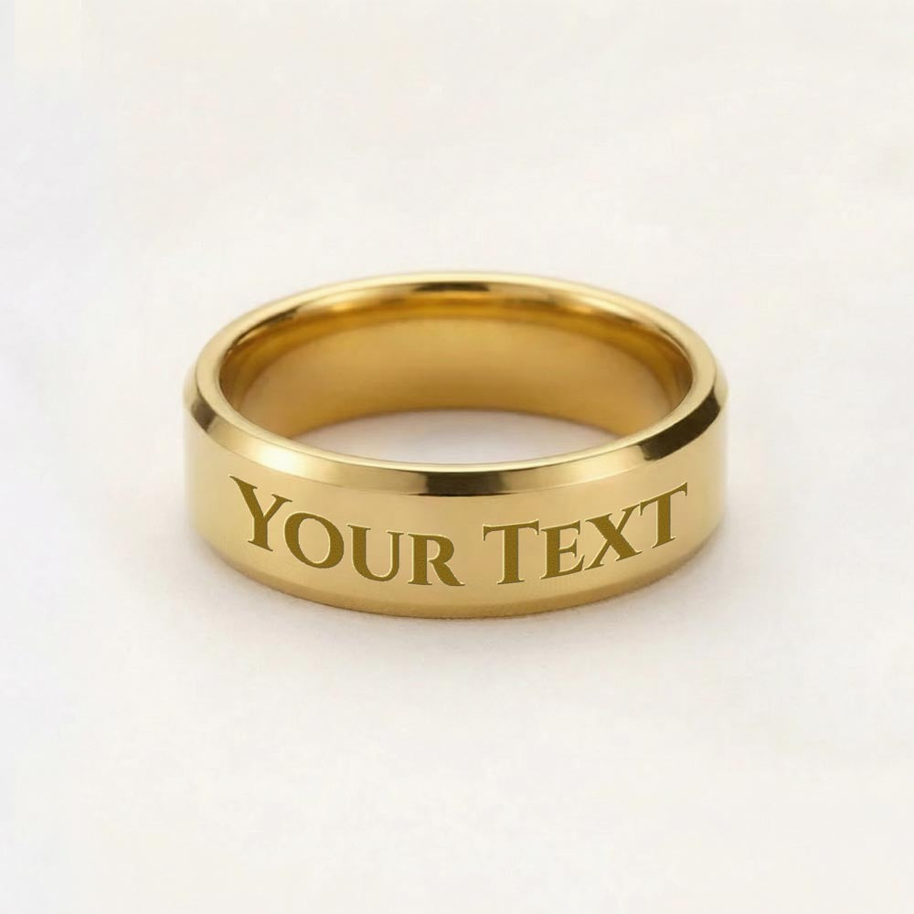 *NEW* Engraved Men's Ring