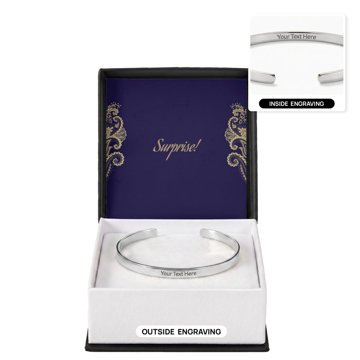 *NEW* Engraved Cuff Bracelet