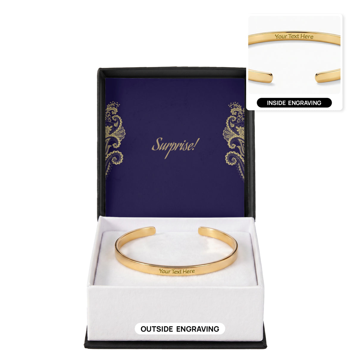 *NEW* Engraved Cuff Bracelet