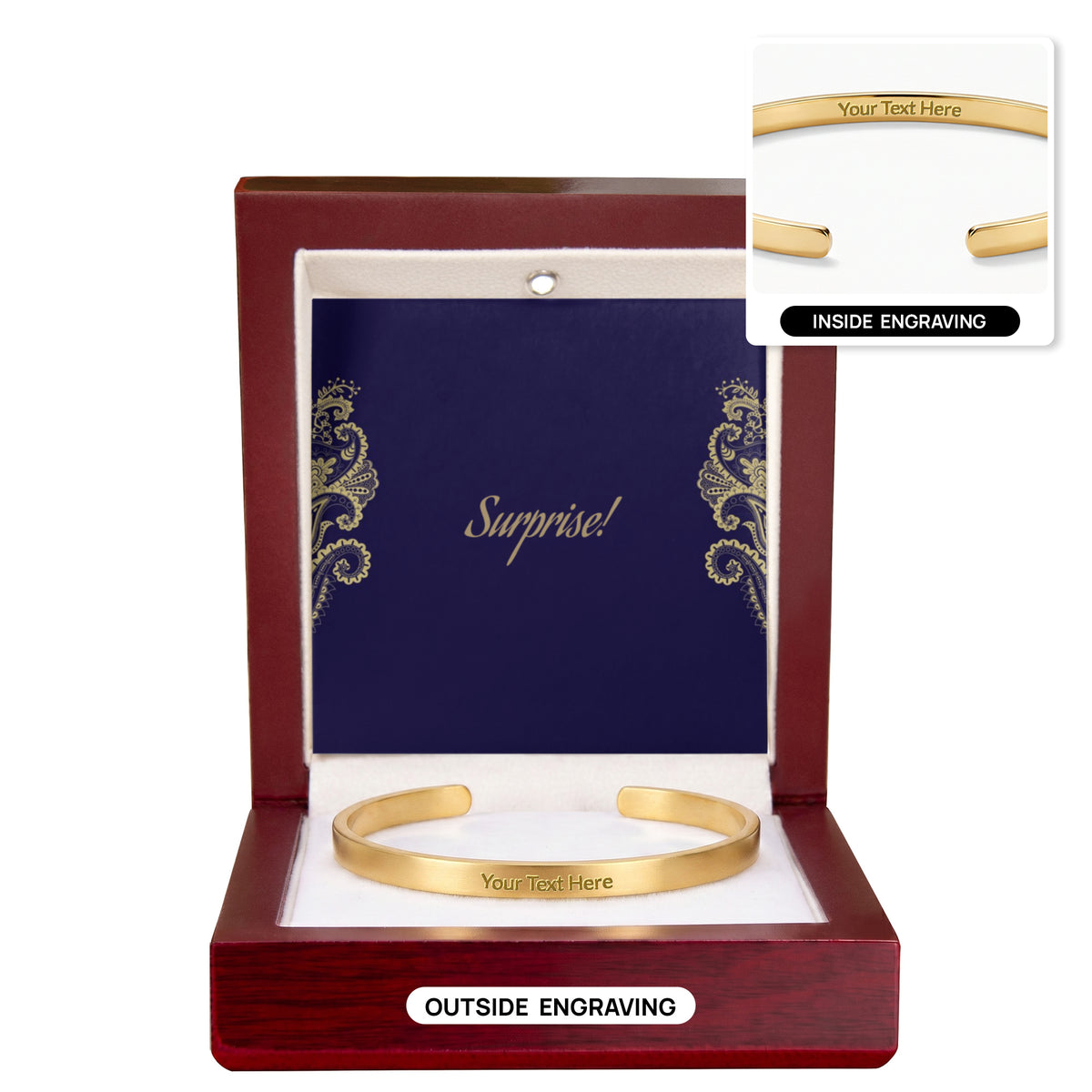 *NEW* Engraved Cuff Bracelet