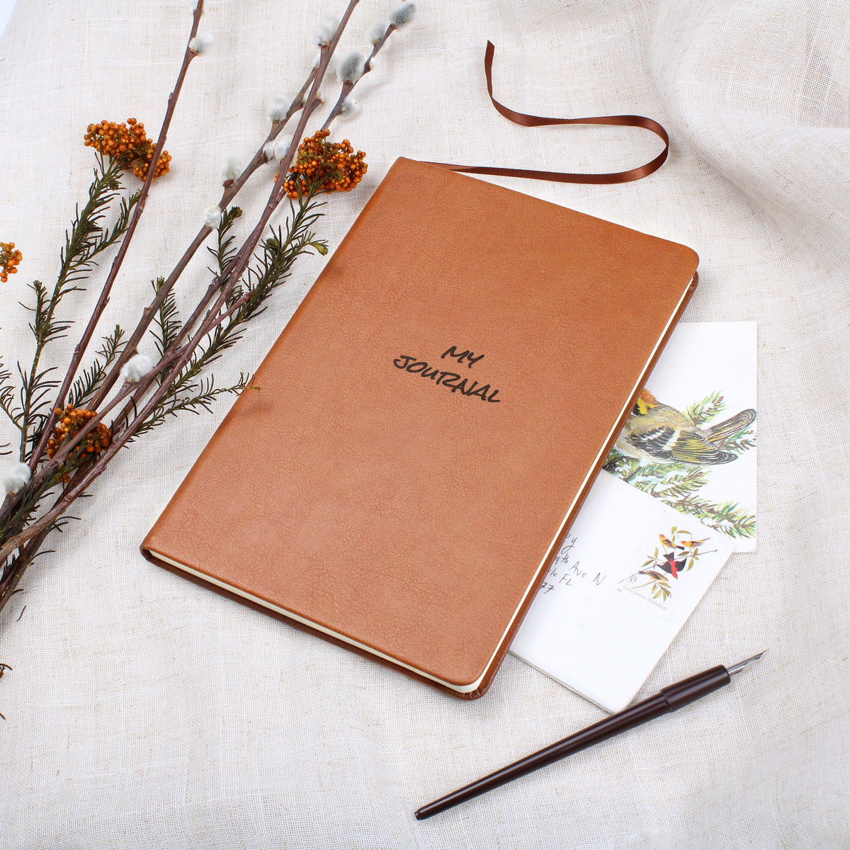 *NEW* Engraved Leather Journal