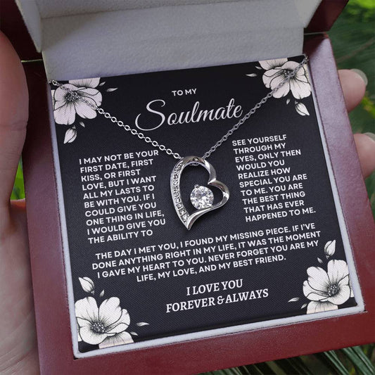 To My Soulmate - Forever Love Necklace