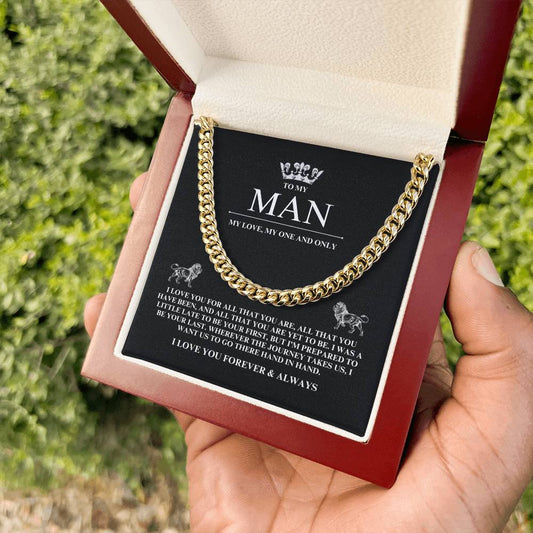 My Man - Cuban Link Chain Necklace