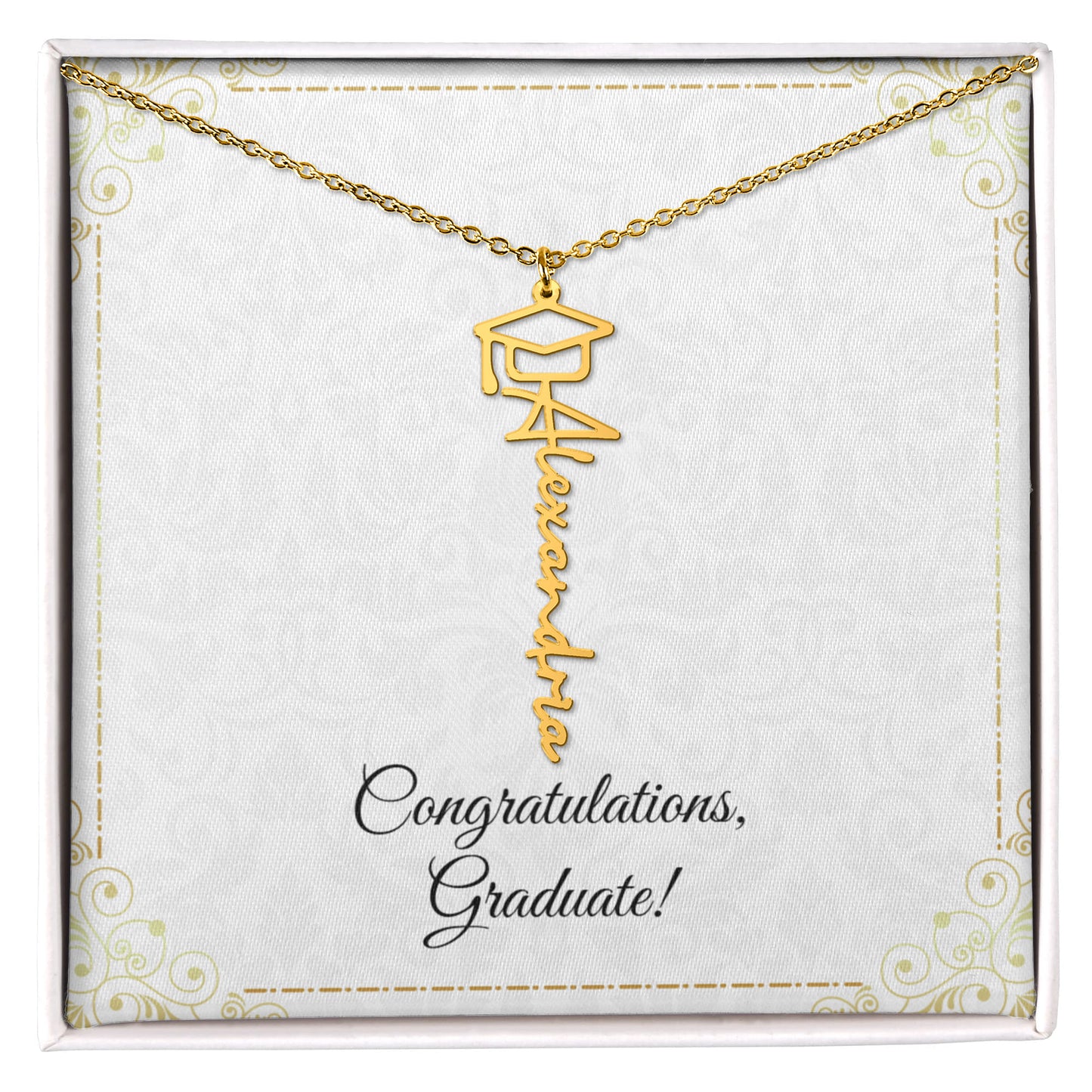 *NEW* Graduation Name Necklace