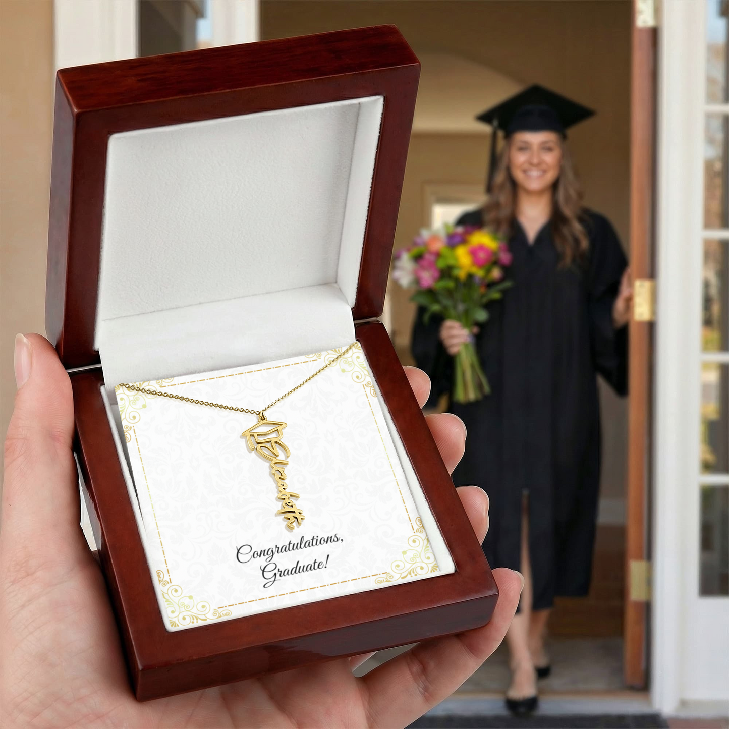 *NEW* Graduation Name Necklace